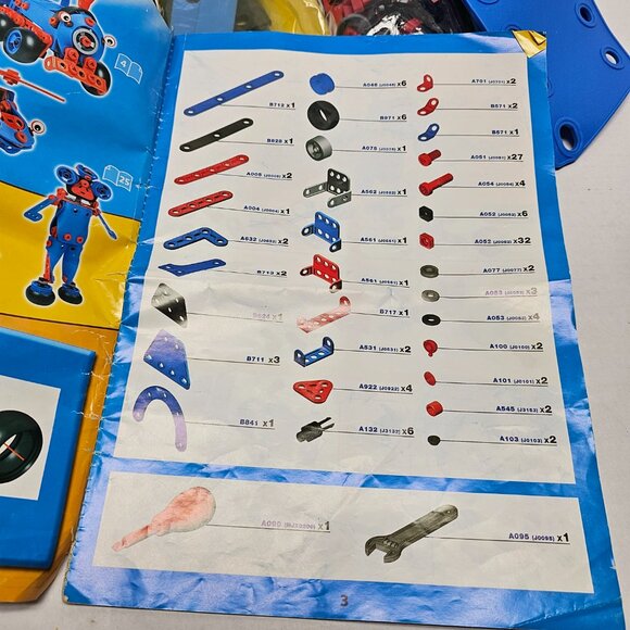 Meccano Multi Models 8180 Build & Play Train Robot Car Helicopter Airplane 5-8 - Picture 10 of 16